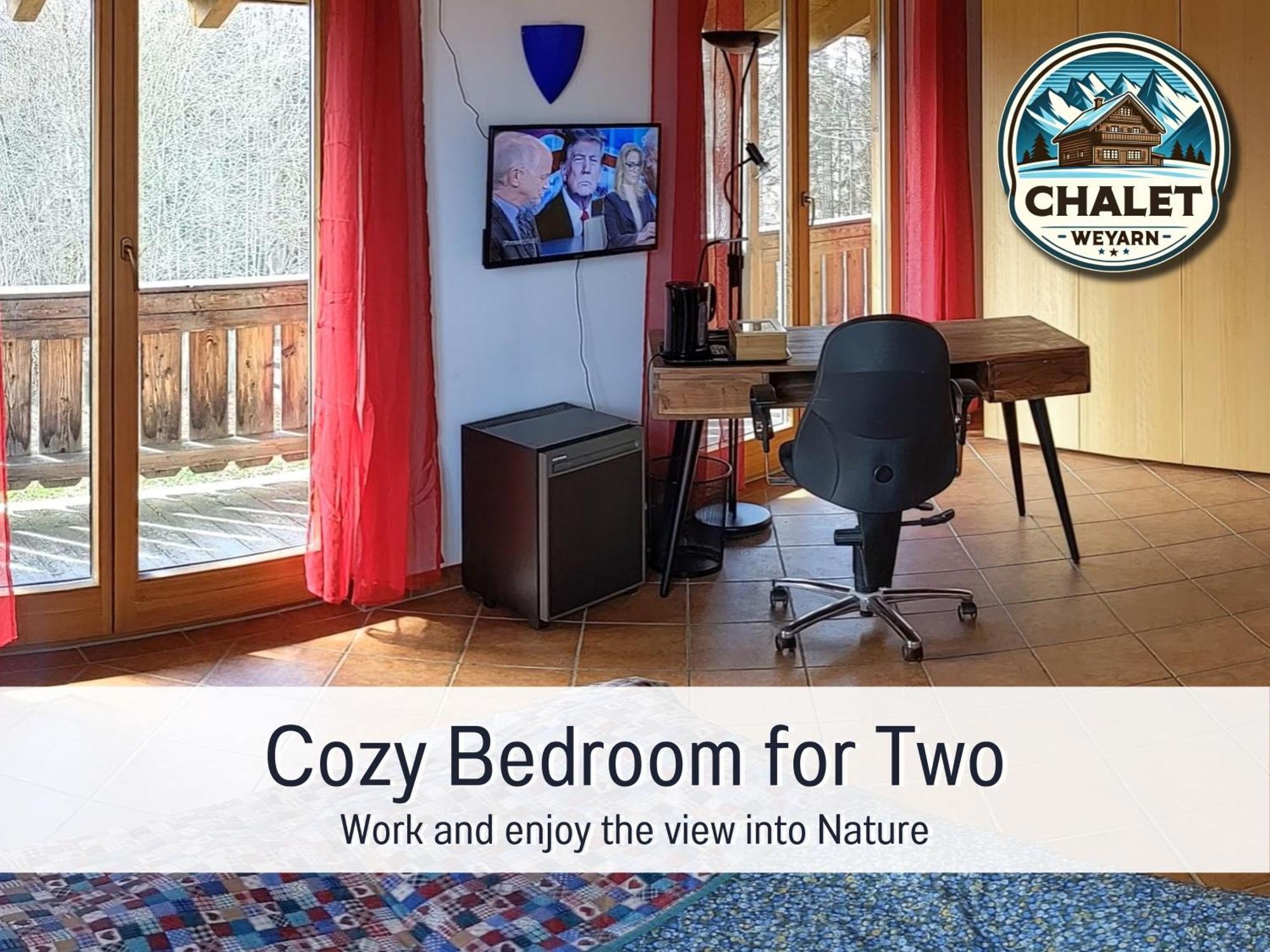 Chalet Weyarn - Doppelzimmer Mit Gartenblick Exterior photo
