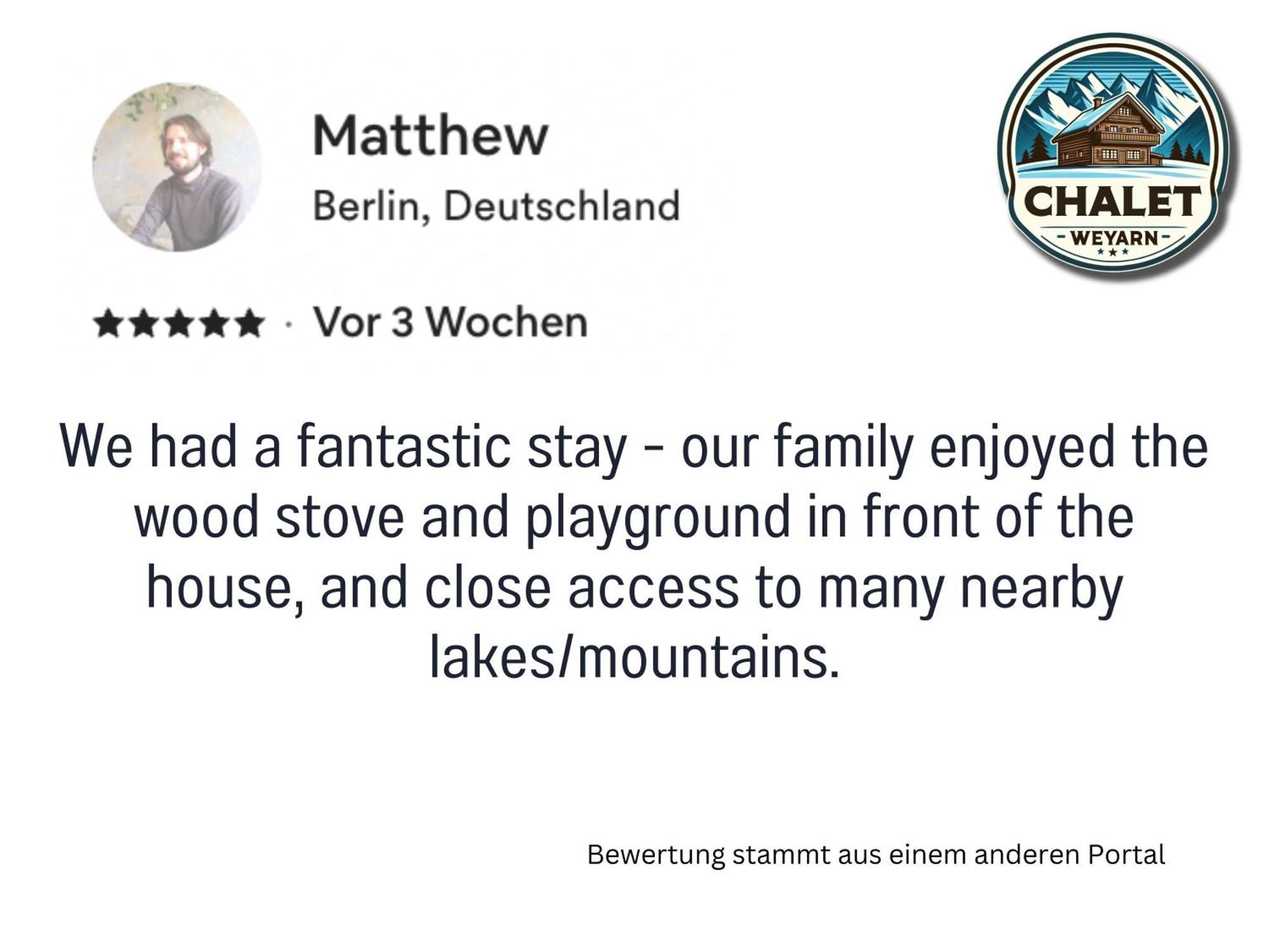 Chalet Weyarn - Doppelzimmer Mit Gartenblick Exterior photo