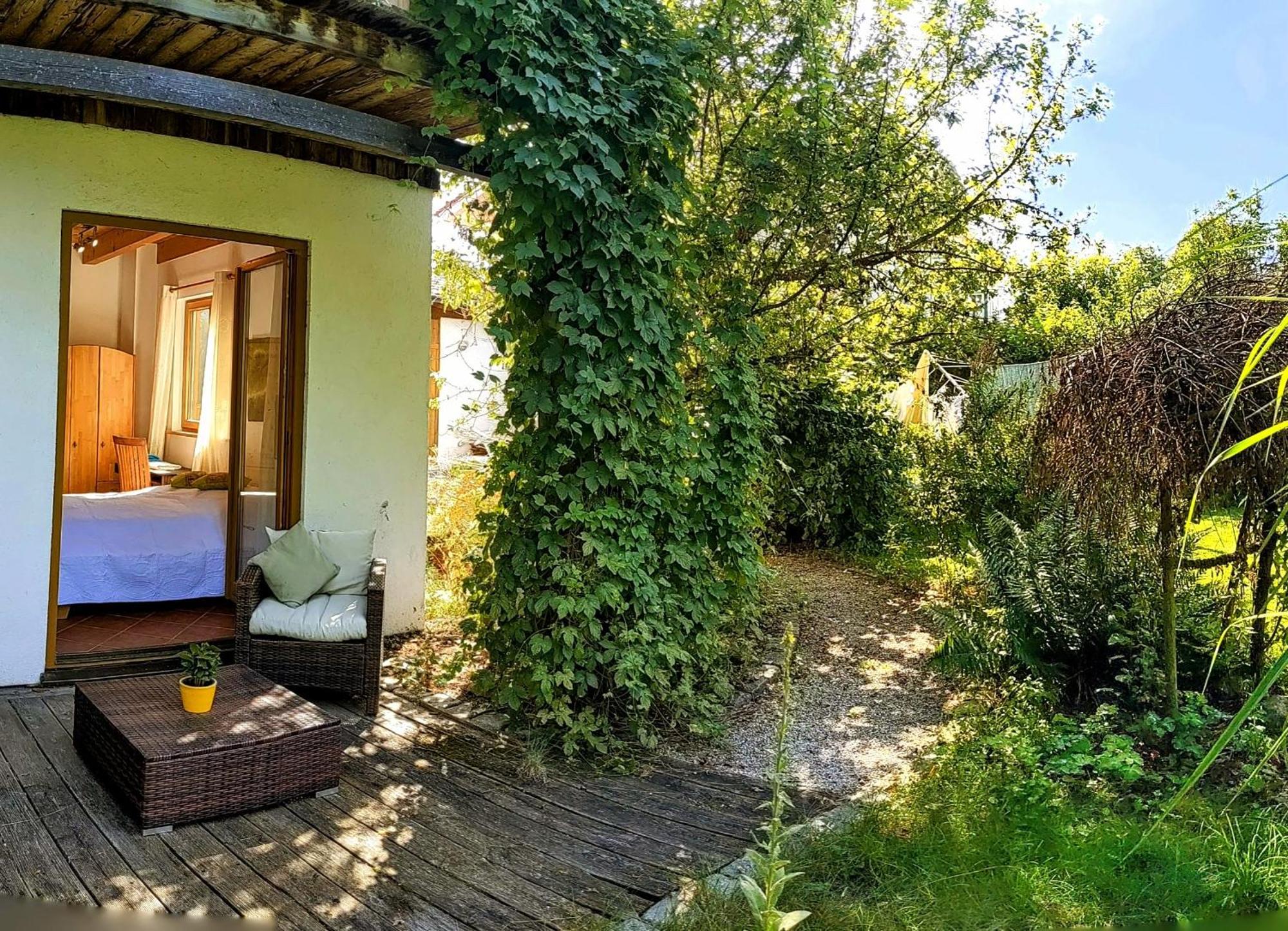 Chalet Weyarn - Doppelzimmer Mit Gartenblick Exterior photo
